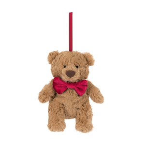 Jellycat Bartholomew Bear Tree Decoration - Front View