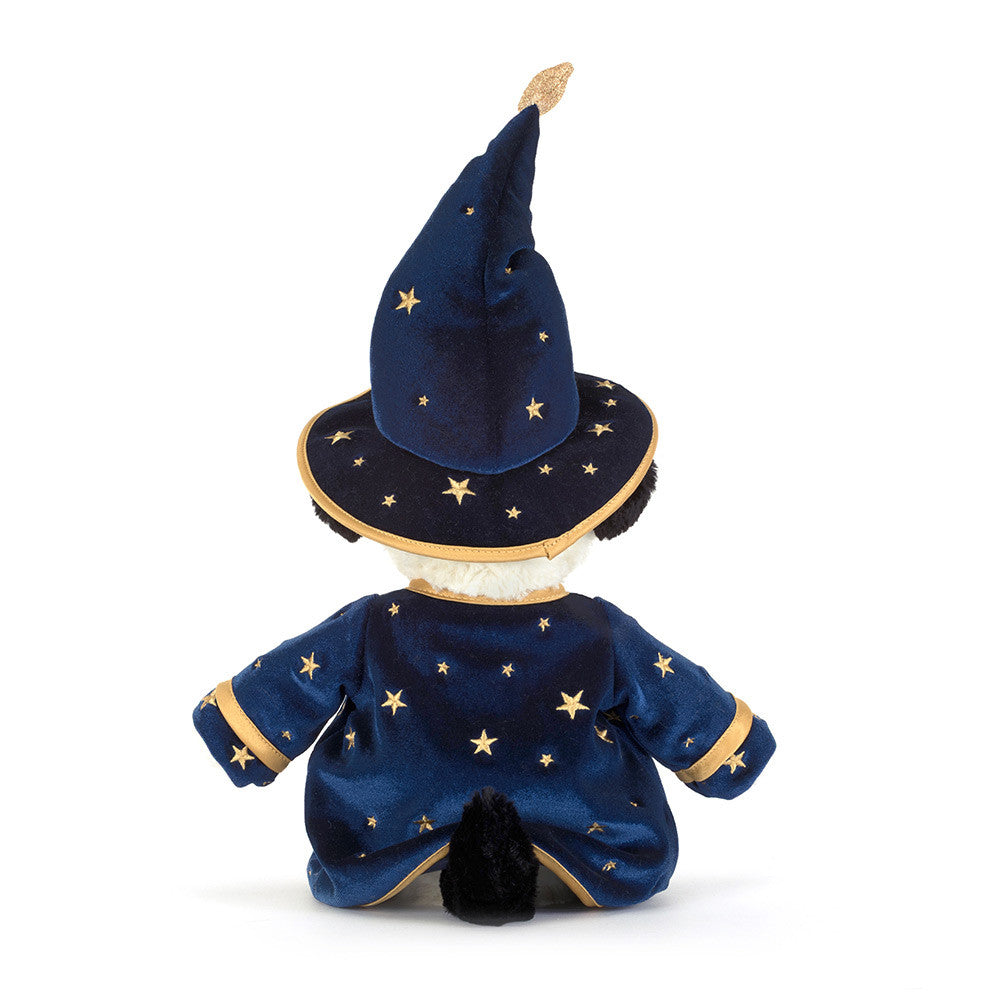 Jellycat Rufferty Puppy Wizard Outfit - Back View