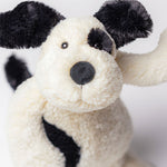 Jellycat Bashful Black & Cream Puppy Lifestyle