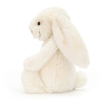 Jellycat Bashful Cream Bunny - Side View