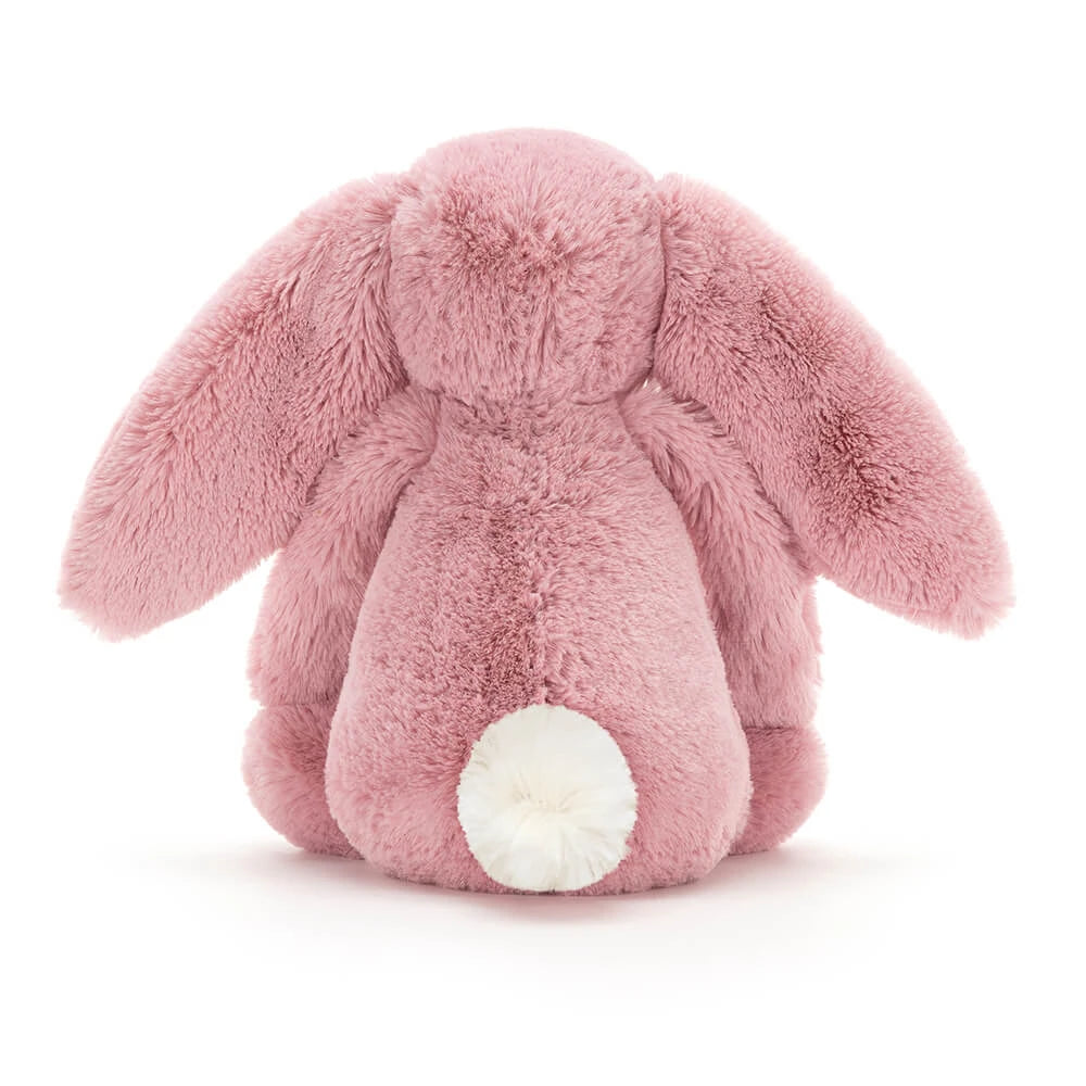 Jellycat Bashful Tulip Pink Bunny - Back View