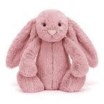 Jellycat Bashful Tulip Pink Bunny Front View