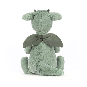 Jellycat Bashful Dragon - Back View