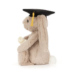 Jellycat Bashful Bunny Graduation Outfit - Side View