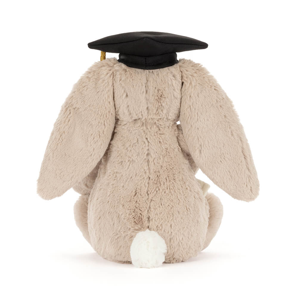 Jellycat Bashful Bunny Graduation Outfit - Back View