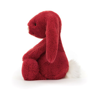 Jellycat Bashful Luxe Bunny Scarlett - Side View