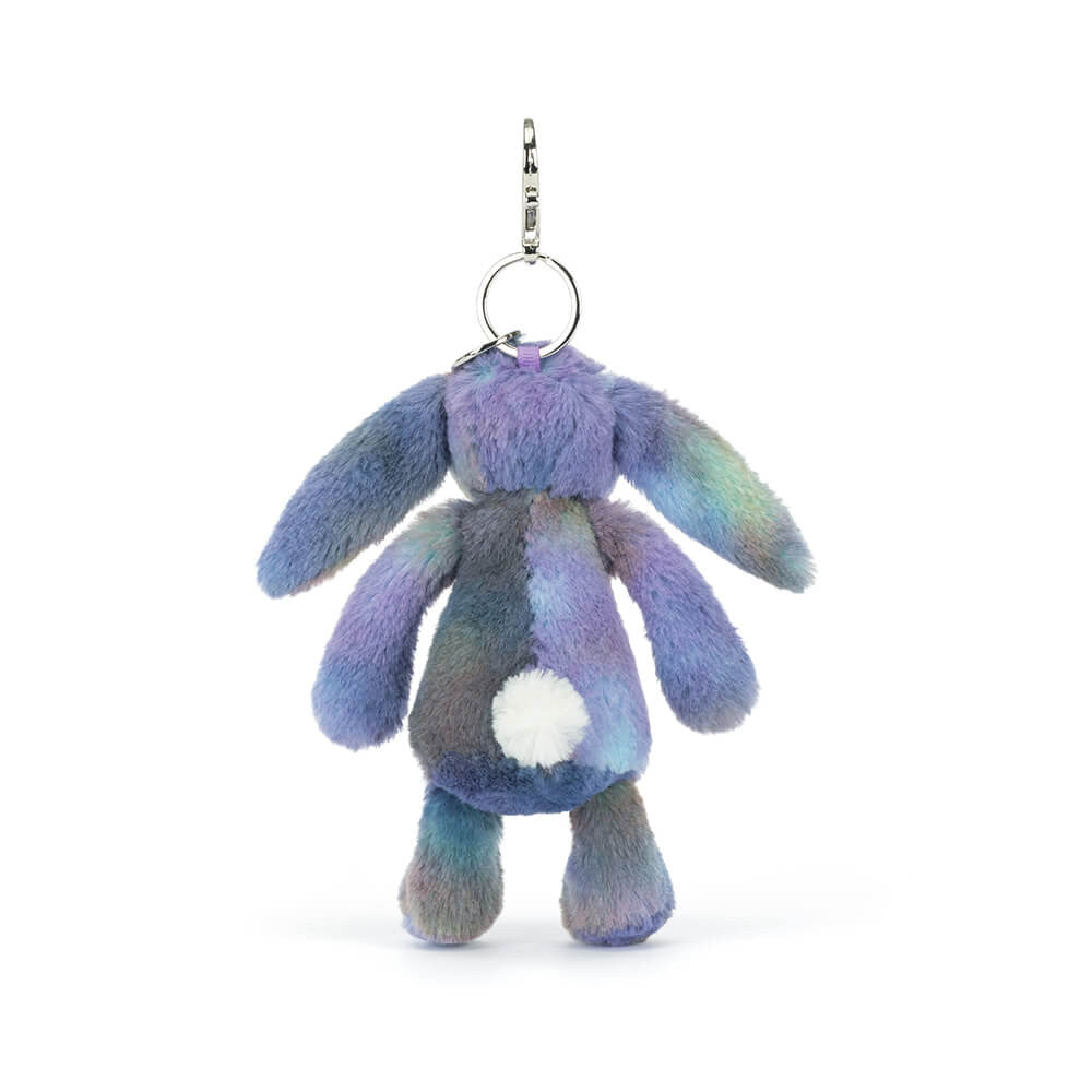 Jellycat Zodihop Luxe Bunny Bag Charm Back View
