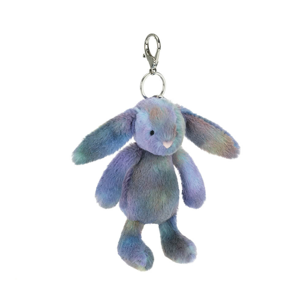 Jellycat Zodihop Luxe Bunny Bag Charm Angle View