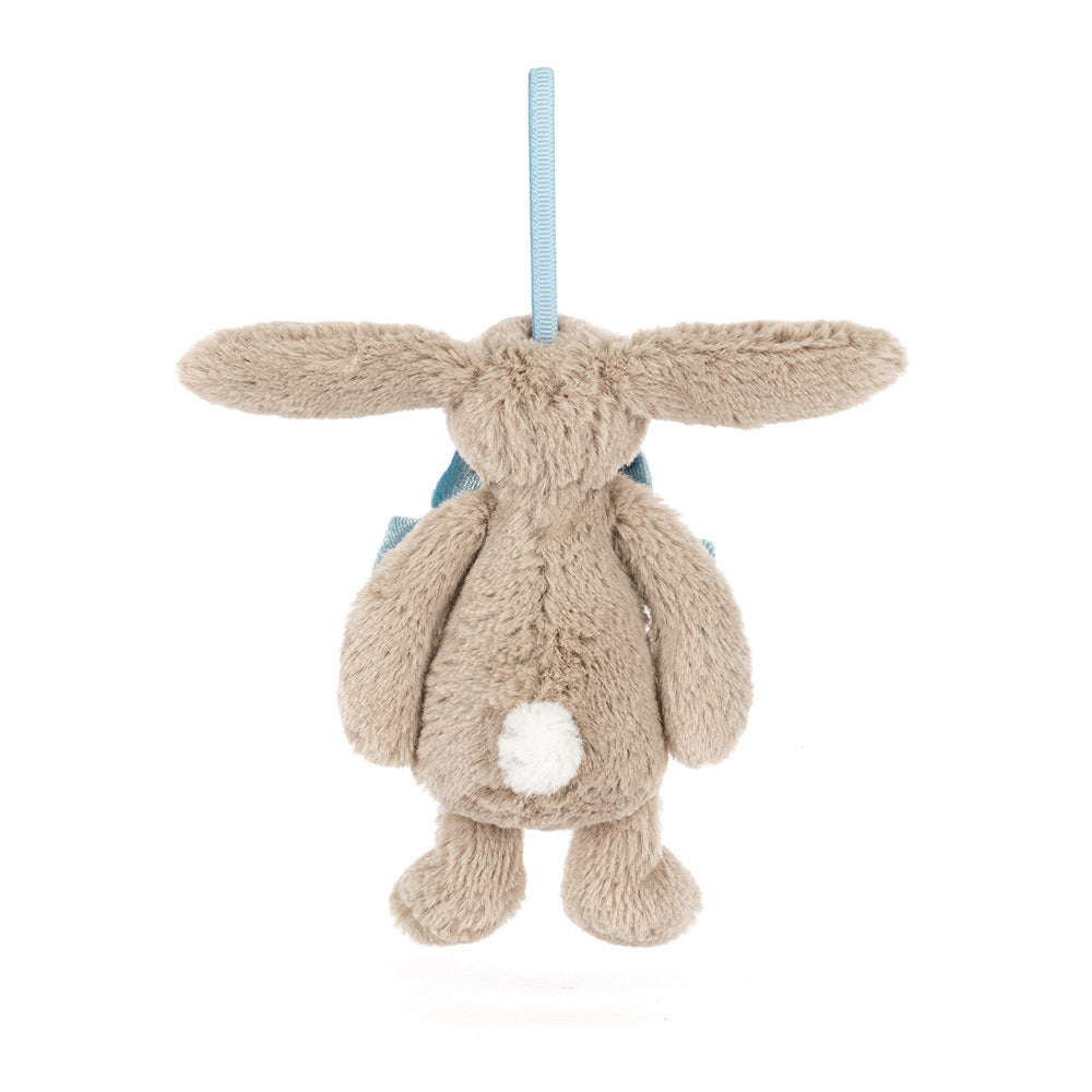 Jellycat Bashful Beige Bunny Decoration - Back View