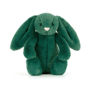 Jellycat Bashful Teal Bunny - Front View