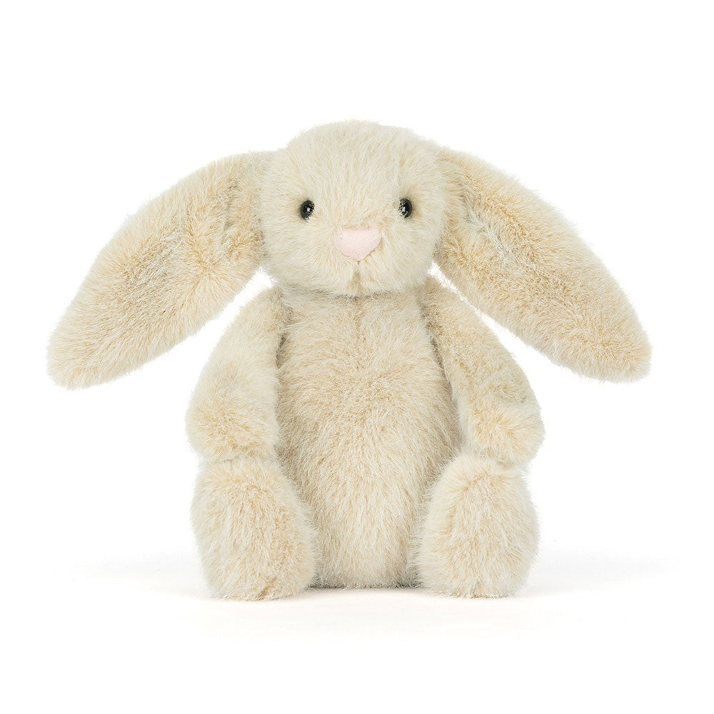 Jellycat Wheat Flufflet Bunny Front View