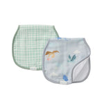 Loulou Lollipop Burp Cloth Set - Magical Dragons