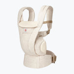 Ergobaby Omni Deluxe Linen Baby Carrier - Natural Linen Angle View