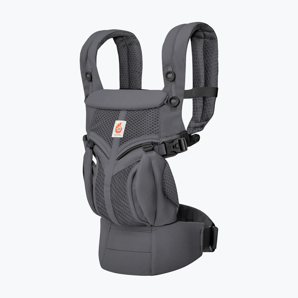 Ergobaby Omni Classic 360 Mesh Baby Carrier - Charcoal Grey Angle View