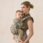 Ergobaby Omni Classic 360 Mesh Baby Carrier - Soft Olive Lifestyle 3