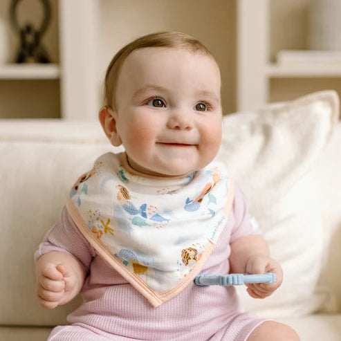 Loulou Lollipop Bandana Bib Set - Lifestyle