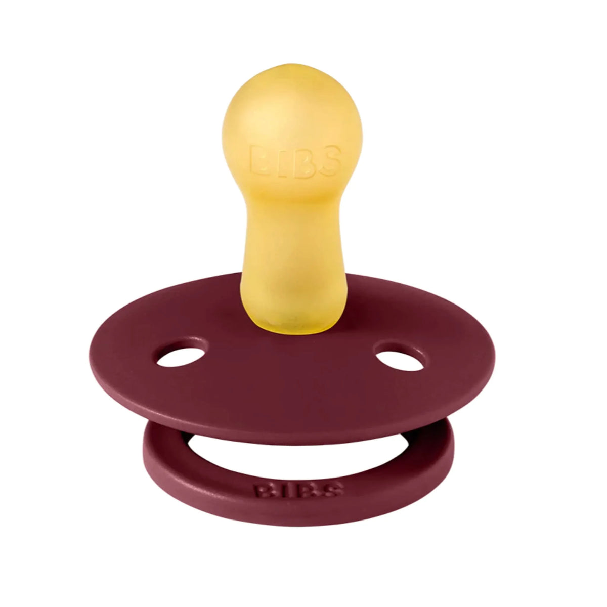 BIBS Pacifier 2 Pack -  Dusty Pink and Elderberry 3