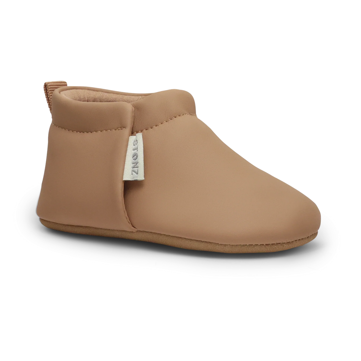 Stonz Bloom Soft Sole Baby Shoes - Camel