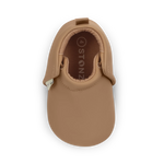 Stonz Bloom Soft Sole Baby Shoes - Camel - Top View