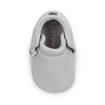 Stonz Bloom Soft Sole Baby Shoes - Haze Grey - Top View
