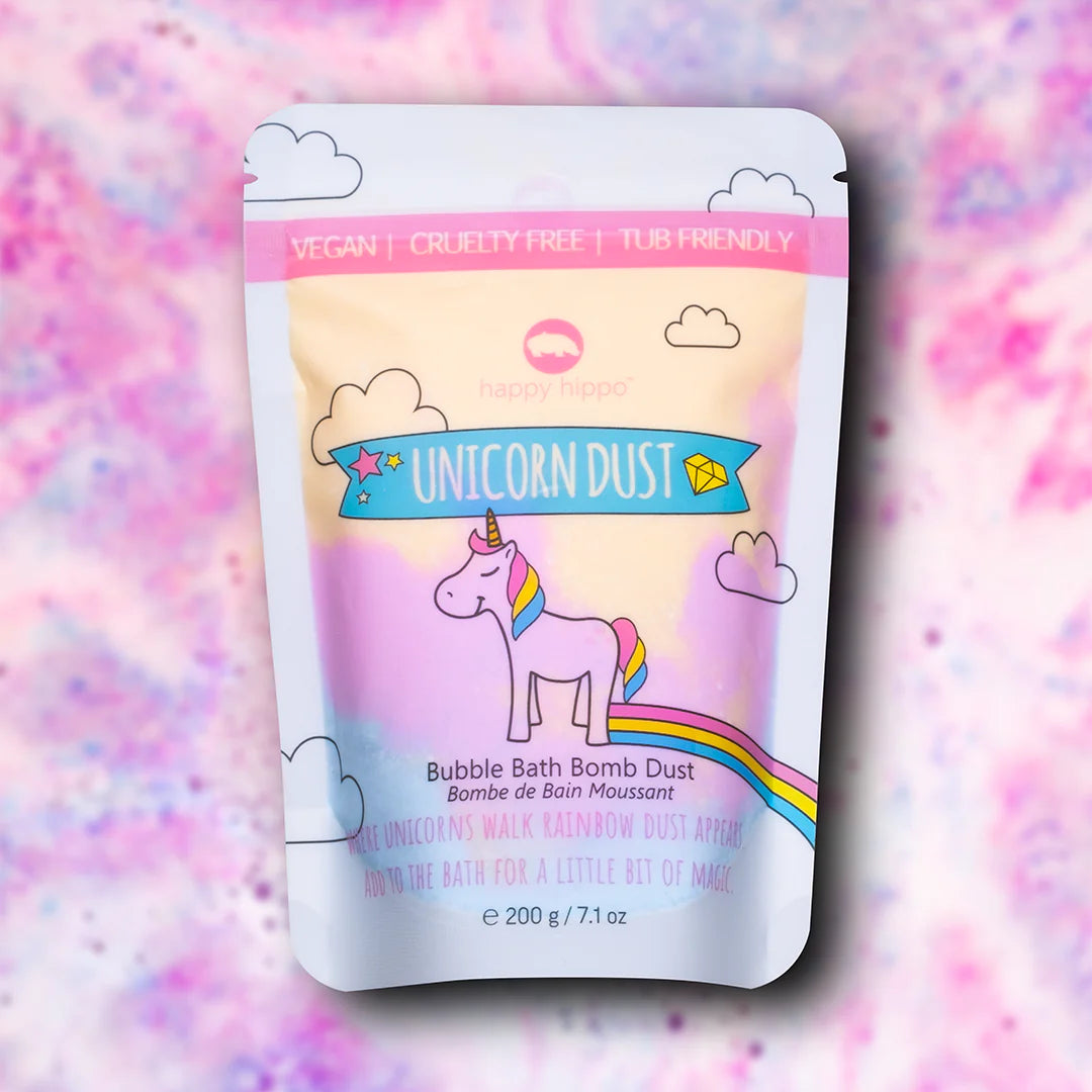 Happy Hippo Bubble Bath Dust - Unicorn Dust