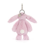 Jellycat Thistlepop Blossom Bunny Bag Charm Back View