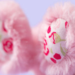 Jellycat Blushkin Blossom Bunny Bag Charm Print Detail