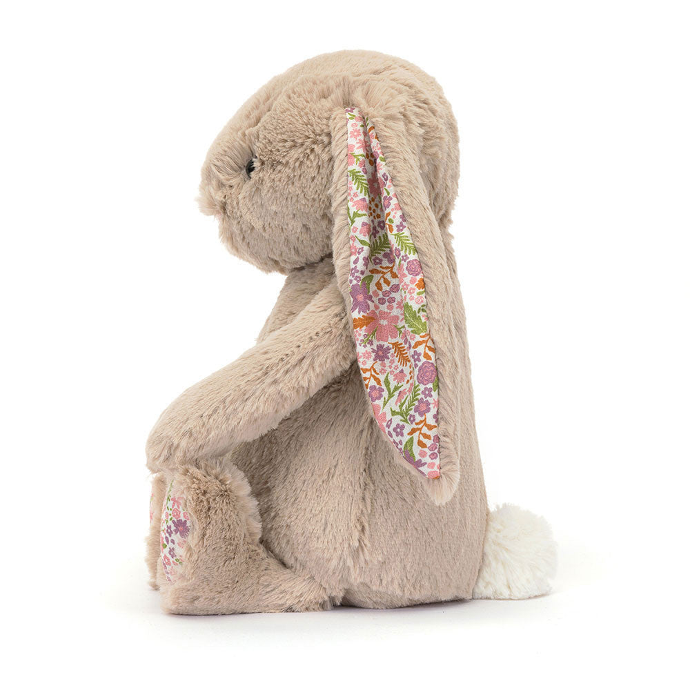 Jellycat Blossom Beige Bunny 'Petal' Original Side View