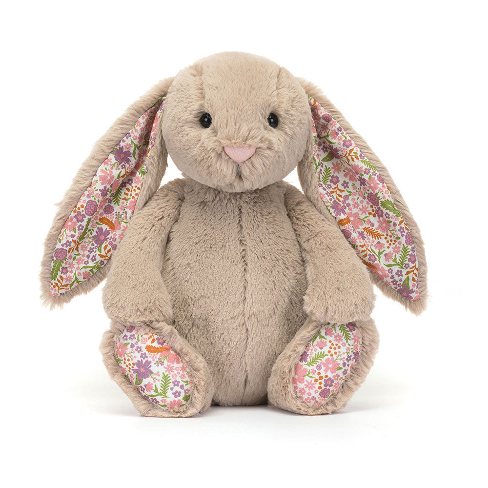 Jellycat Blossom Beige Bunny 'Petal' Original Front View