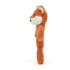 Jellycat Baby Bashful Fox Cub Ring Rattle Side View
