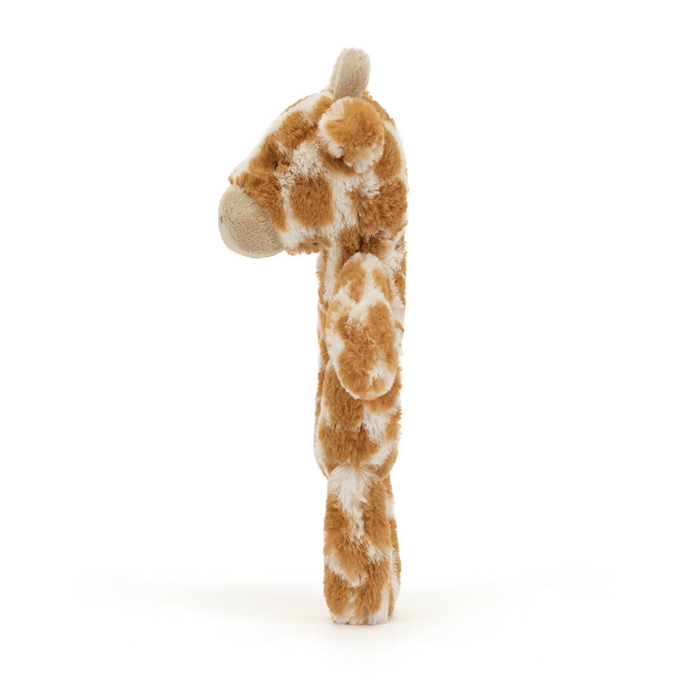 Jellycat Baby Bashful Giraffe Ring Rattle - Side View