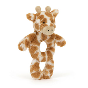 Jellycat Baby Bashful Giraffe Ring Rattle