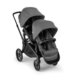 Bugaboo Kangaroo Sibling Seat - Black/Moon Grey Configuration 3