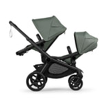 Bugaboo Kangaroo Sibling Seat - Black/Forest Green - Both Parent Facing