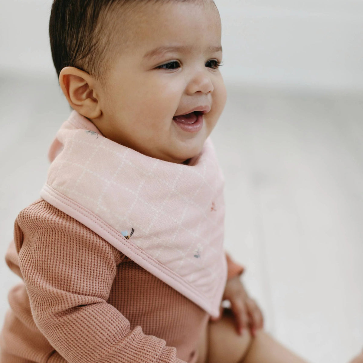 Loulou Lollipop Bandana Bib Set Baby Dinomite - Lifestyle 2