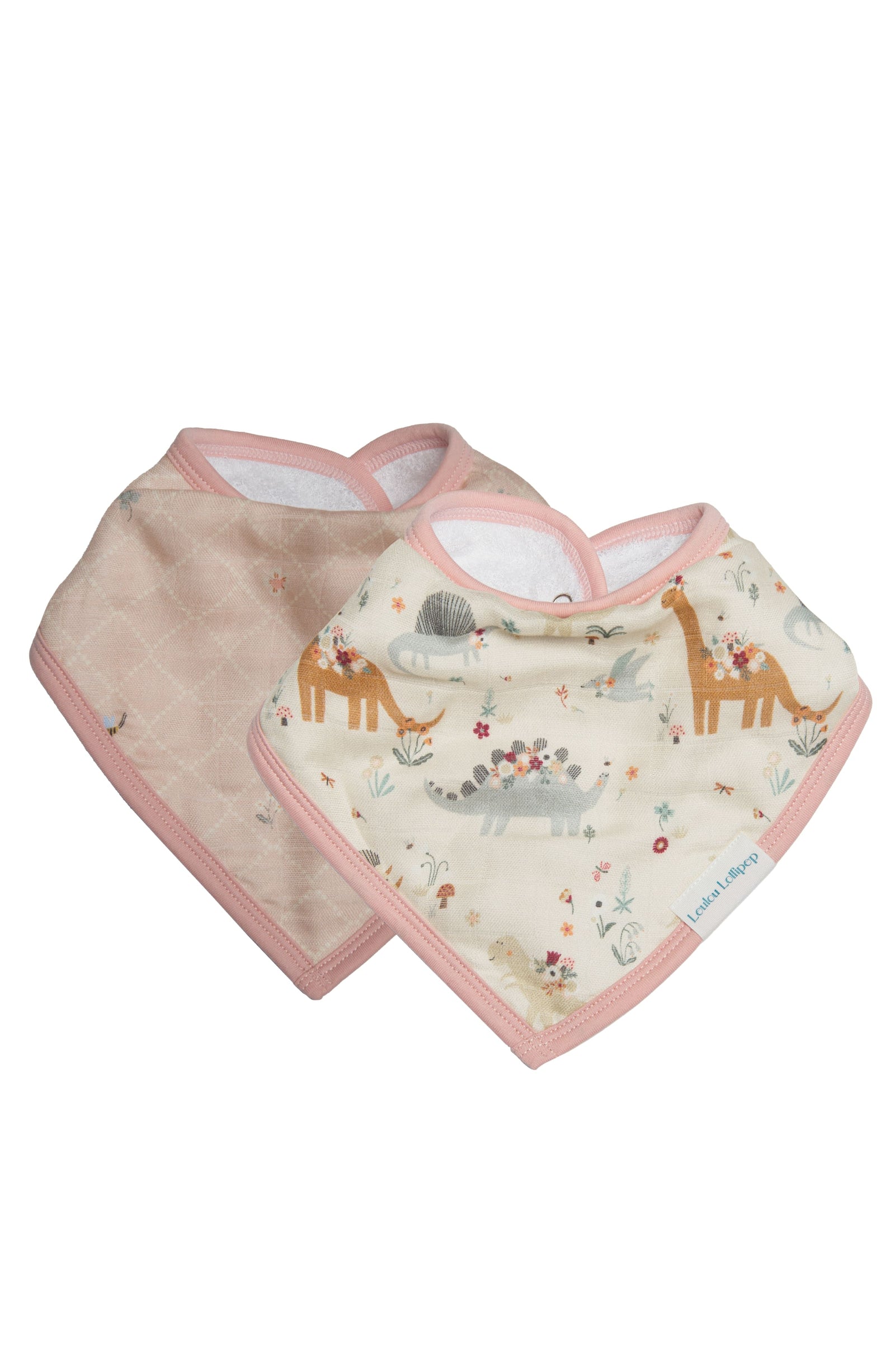 Loulou Lollipop Bandana Bib Set - Baby Dinomite