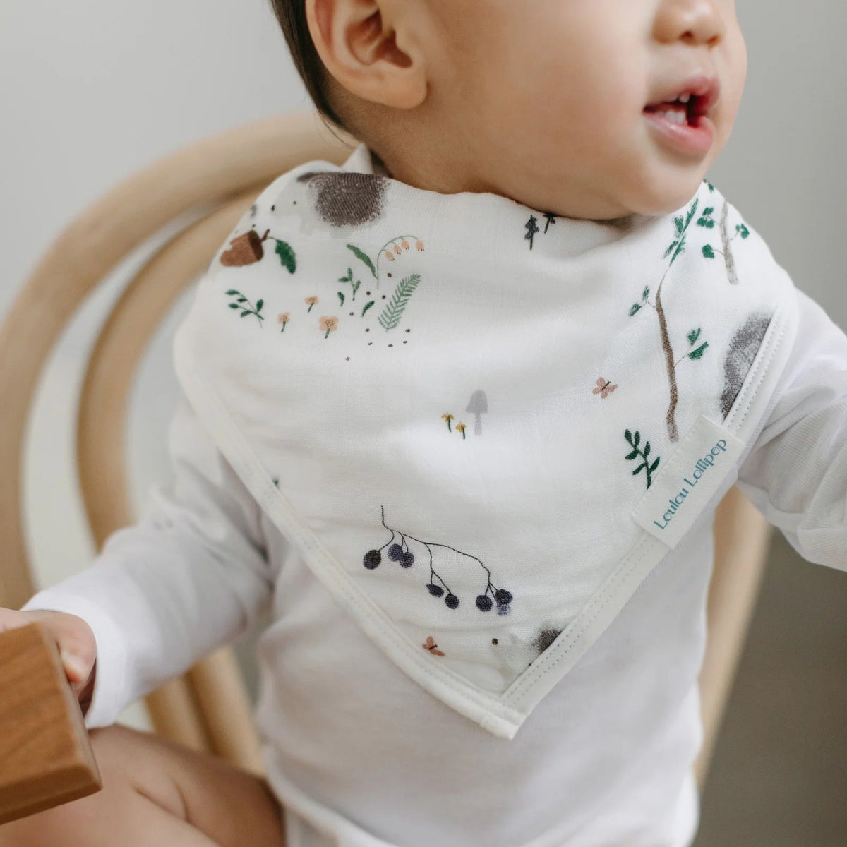 Loulou Lollipop Bandana Bibs Loulou Lollipop Bandana BIb Set Hedgehog - Lifestyle