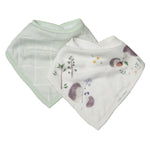 Loulou Lollipop Bandana BIb Set - Hedgehogs