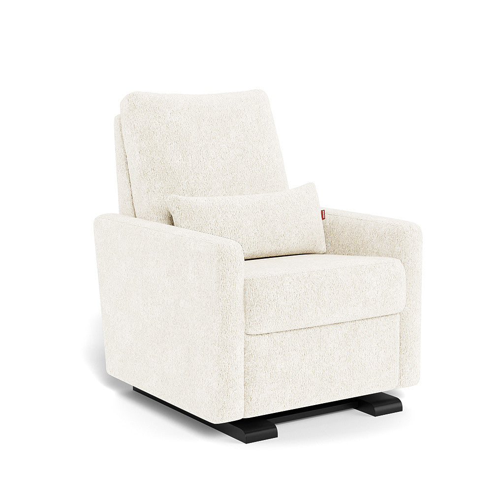Faux Sheepskin / Espresso - Monte Design Matera Glider Recliner - Premium