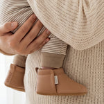 Stonz Bloom Soft Sole Baby Shoes - Camel - Lifestyle