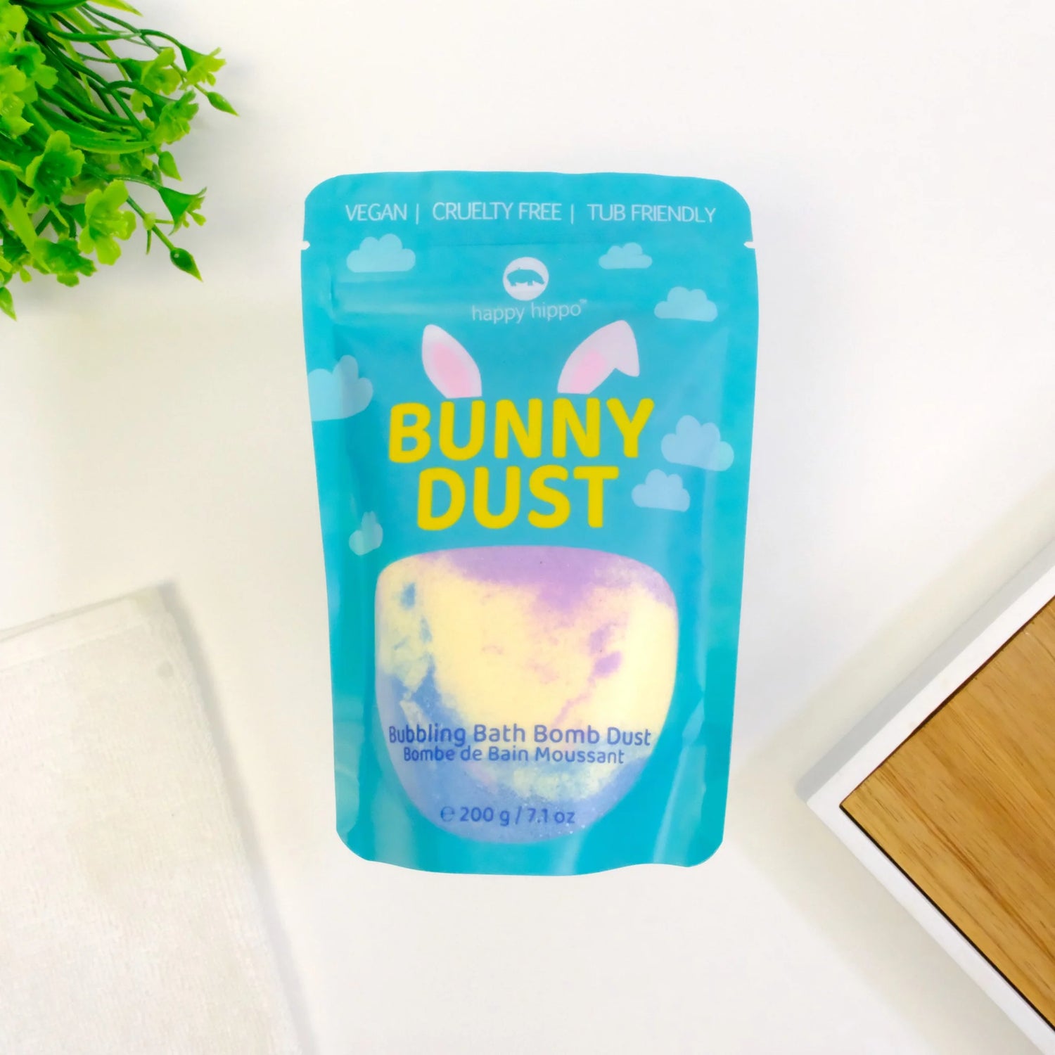 Happy Hippo Bubble Bath Dust - Bunny Dust