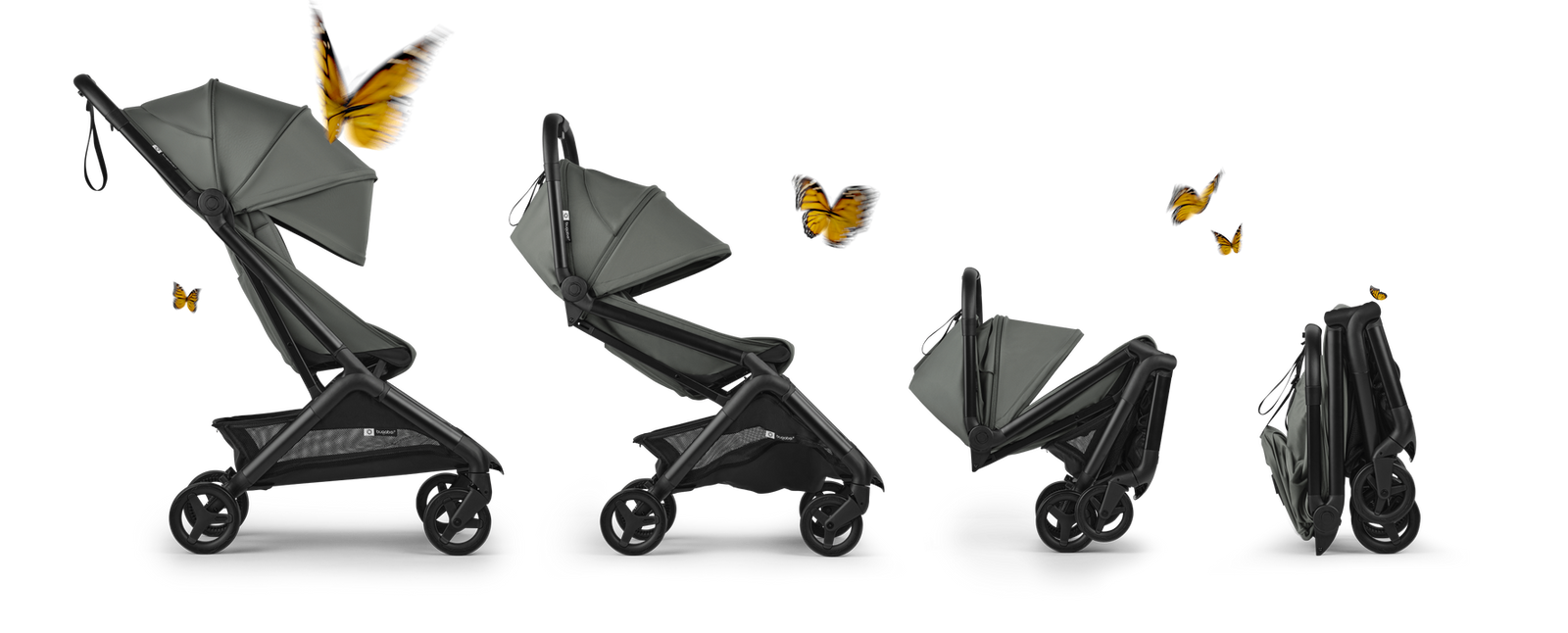 Forest Green - Bugaboo Butterfly 2 Complete Stroller