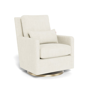 Monte Design nursing chair Ivory Boucle / Gold Swivel Monte Design Como Glider - Performance