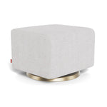 Dove Grey Boucle / Gold Swivel  - Monte Design Grano/Matera Ottoman - Performance