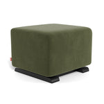 Moss Green Velvet/Espresso Grano/Matera Ottoman