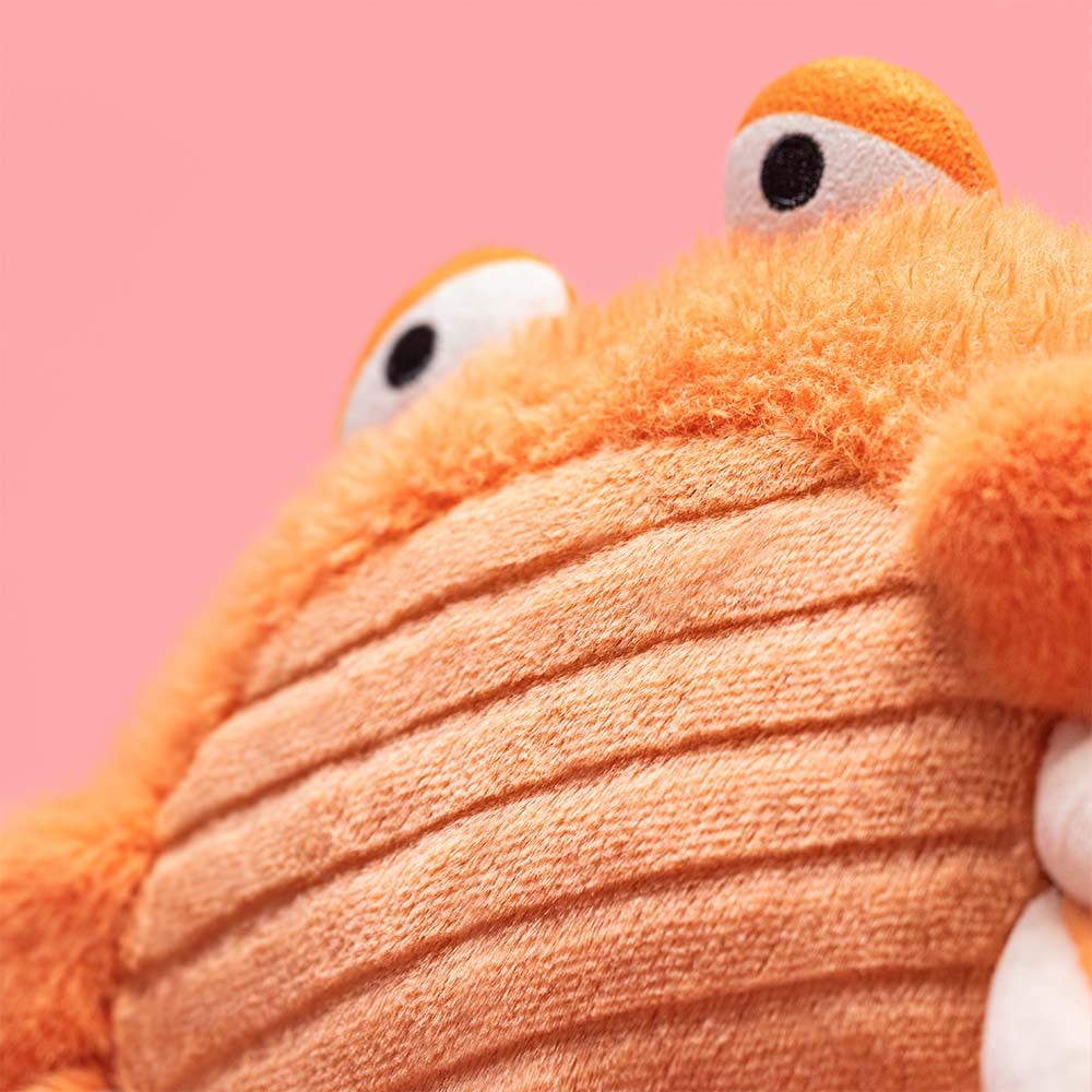 Jellycat Pinchsnap Crab Closeup View