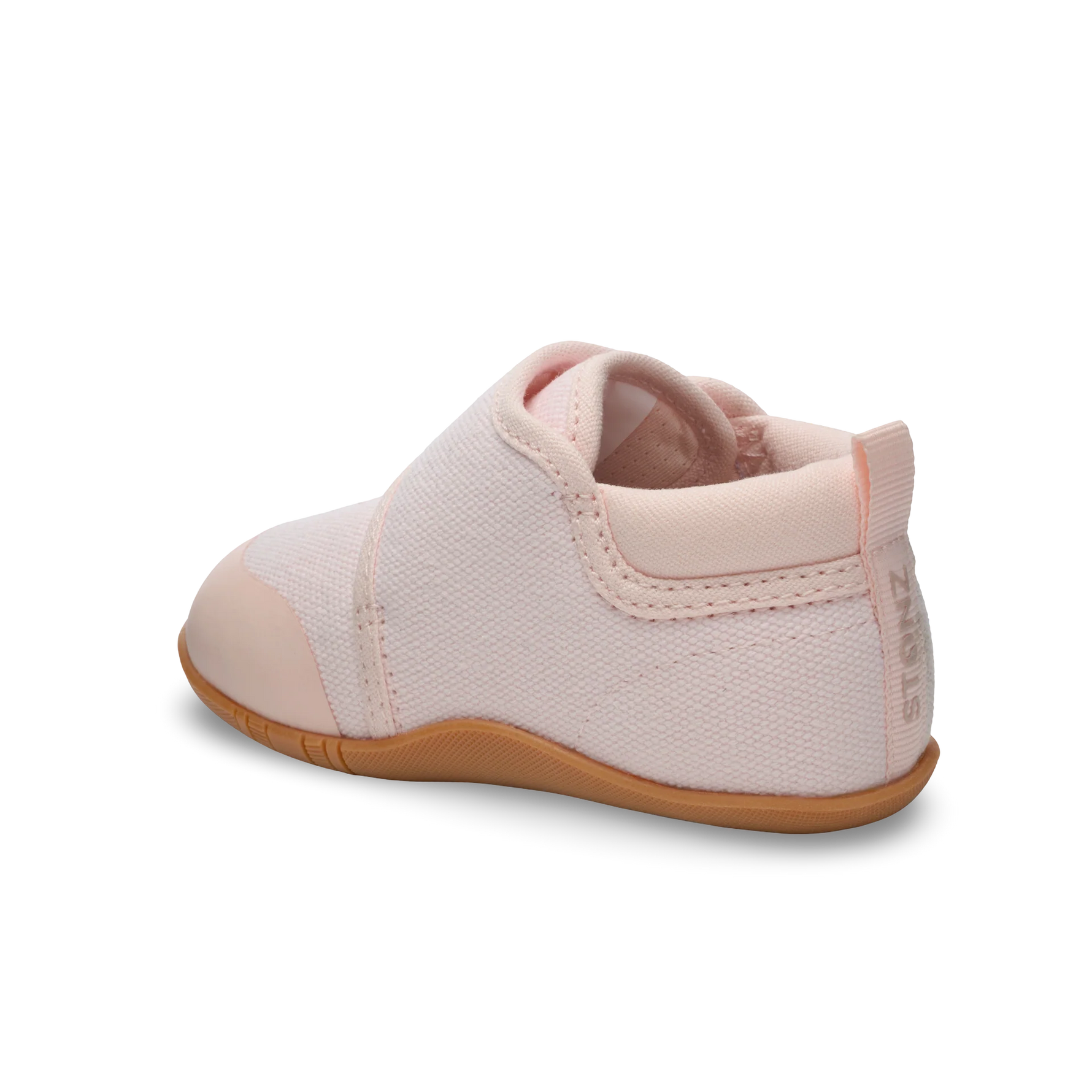 Stonz Cruiser Natural Baby Shoes - Haze Pink - Back Angle View