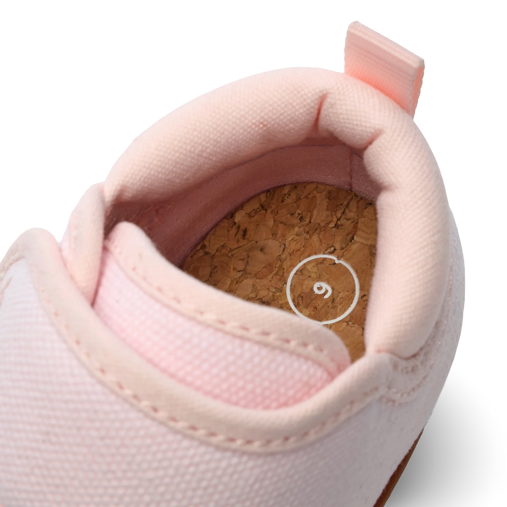 Stonz Cruiser Natural Baby Shoes - Haze Pink - Cork Insole