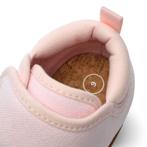 Stonz Cruiser Natural Baby Shoes - Haze Pink - Cork Insole