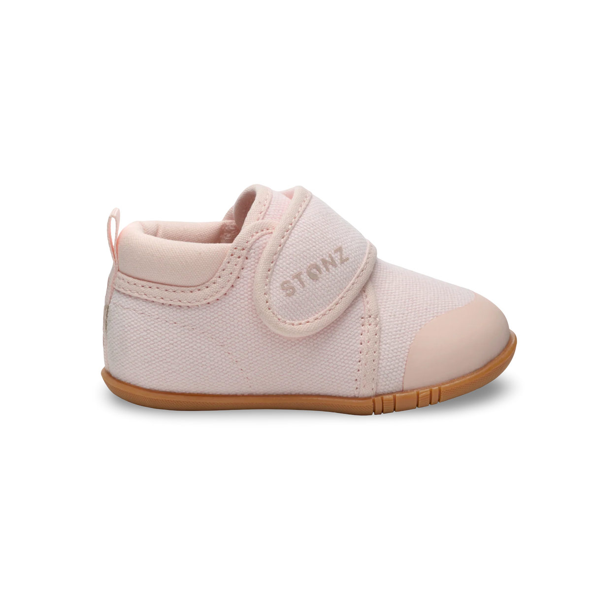 Stonz Cruiser Natural Baby Shoes - Haze Pink - Side View
